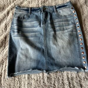 Celebrity Pink - Denim Mini Skirt